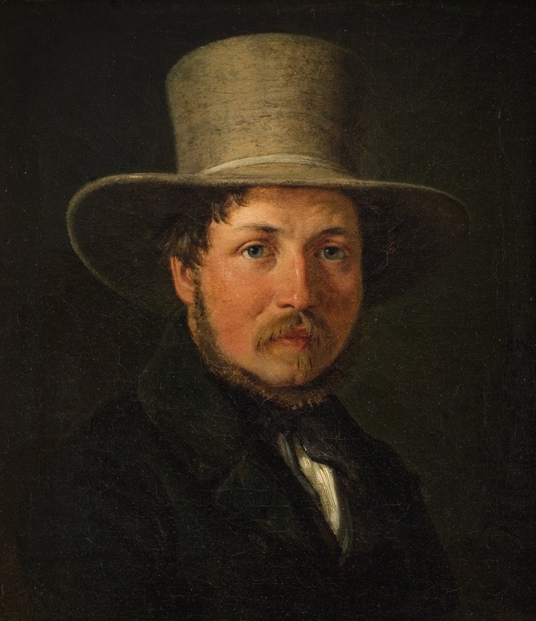 El pintor Christen Købke de Wilhelm Marstrand