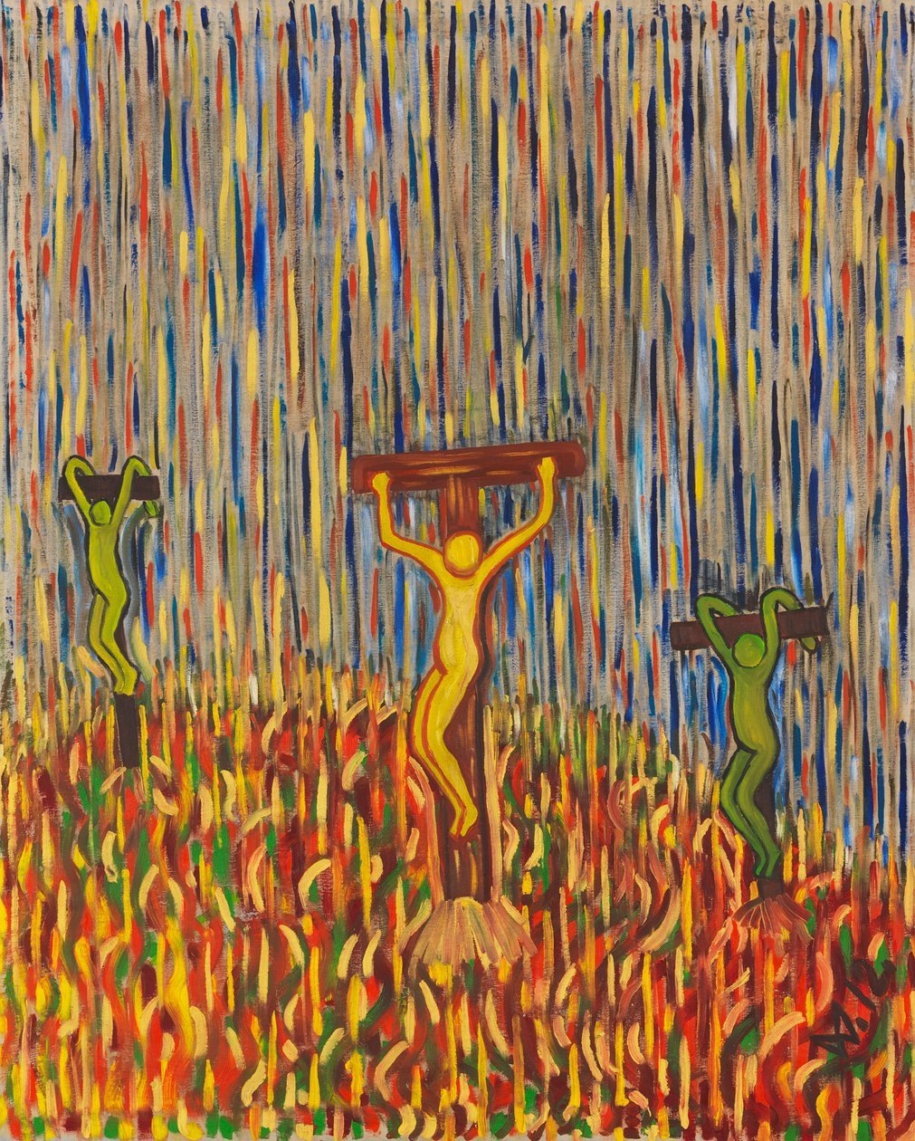 La Crucifixión de Wilhelm Morgner