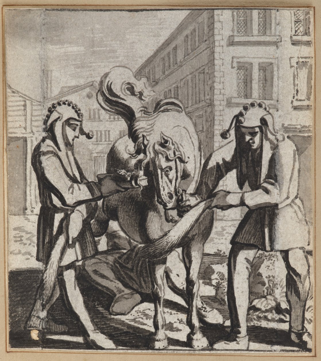 El bufón con cola de zorro de Wilhelm Stettler