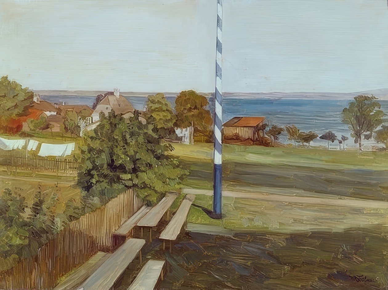 Taberna en Herrenchiemsee de Wilhelm Trübner