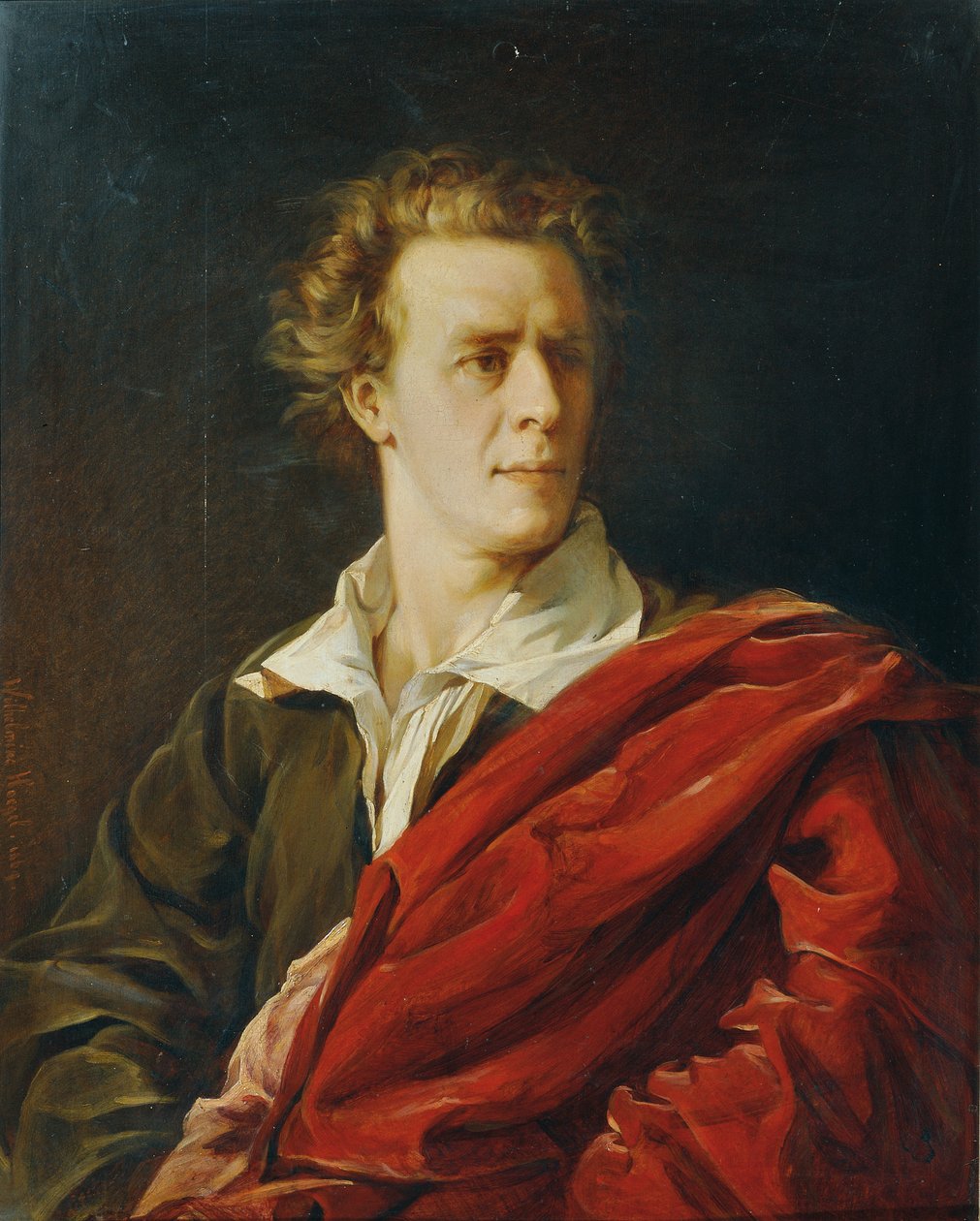El actor Josef Lewinsky de Wilhelmine Högel