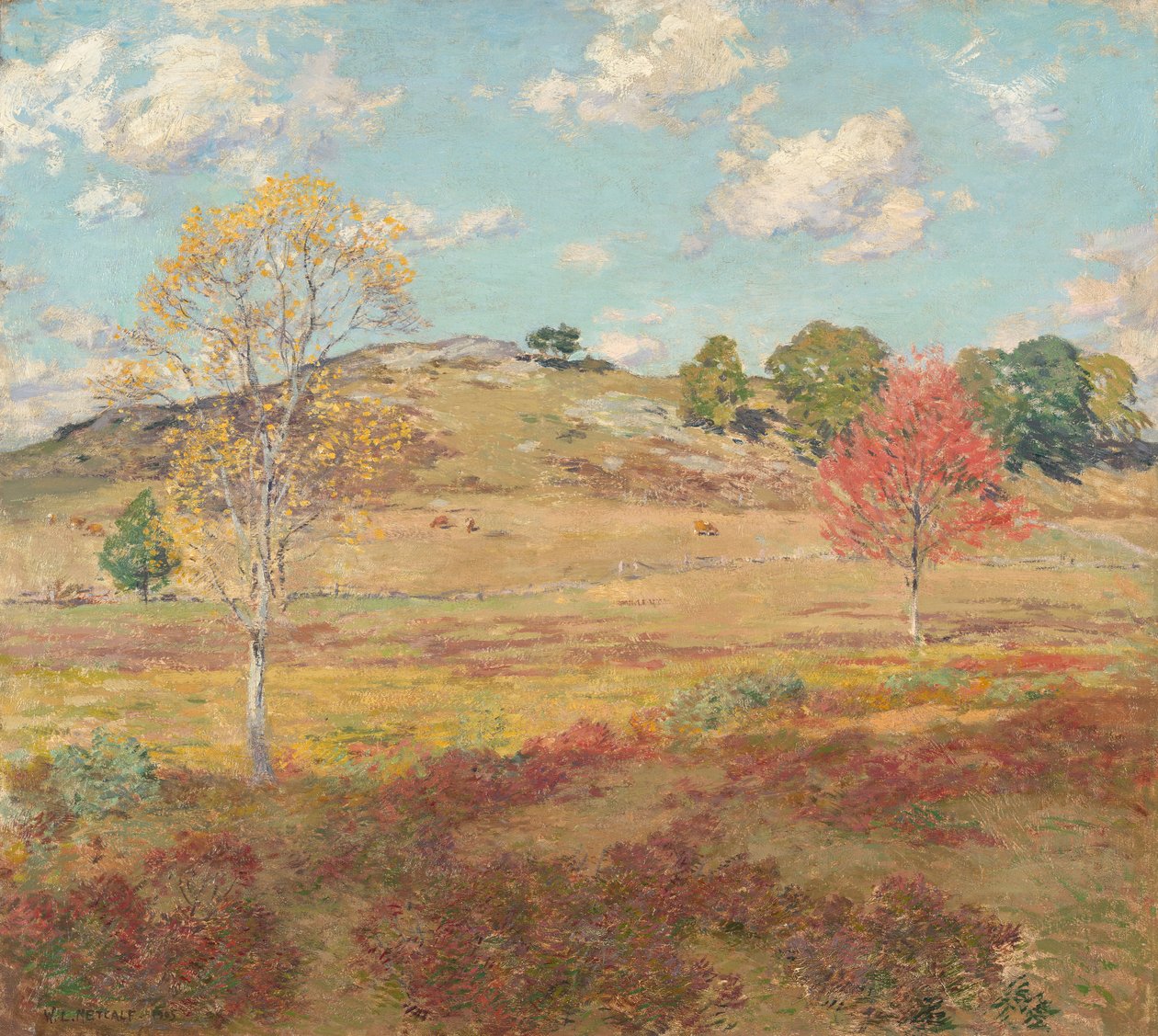 Principios de otoño de Willard Leroy Metcalf