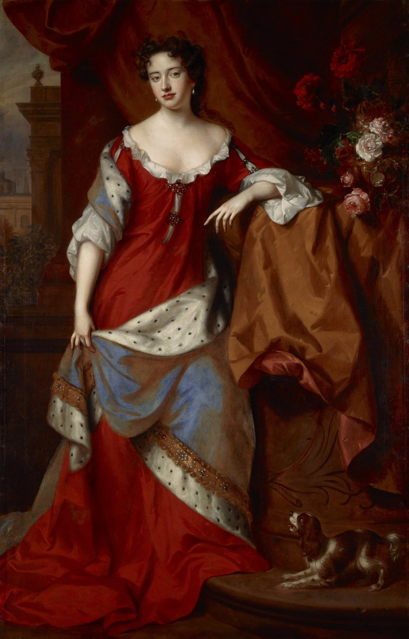 Reina Ana, cuando Princesa de Dinamarca de Willem Wissing