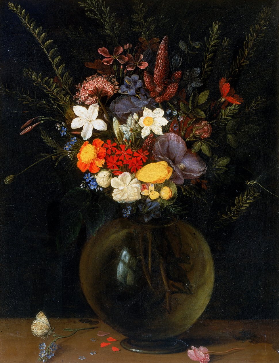 Jarrón de flores de Willem van Aelst