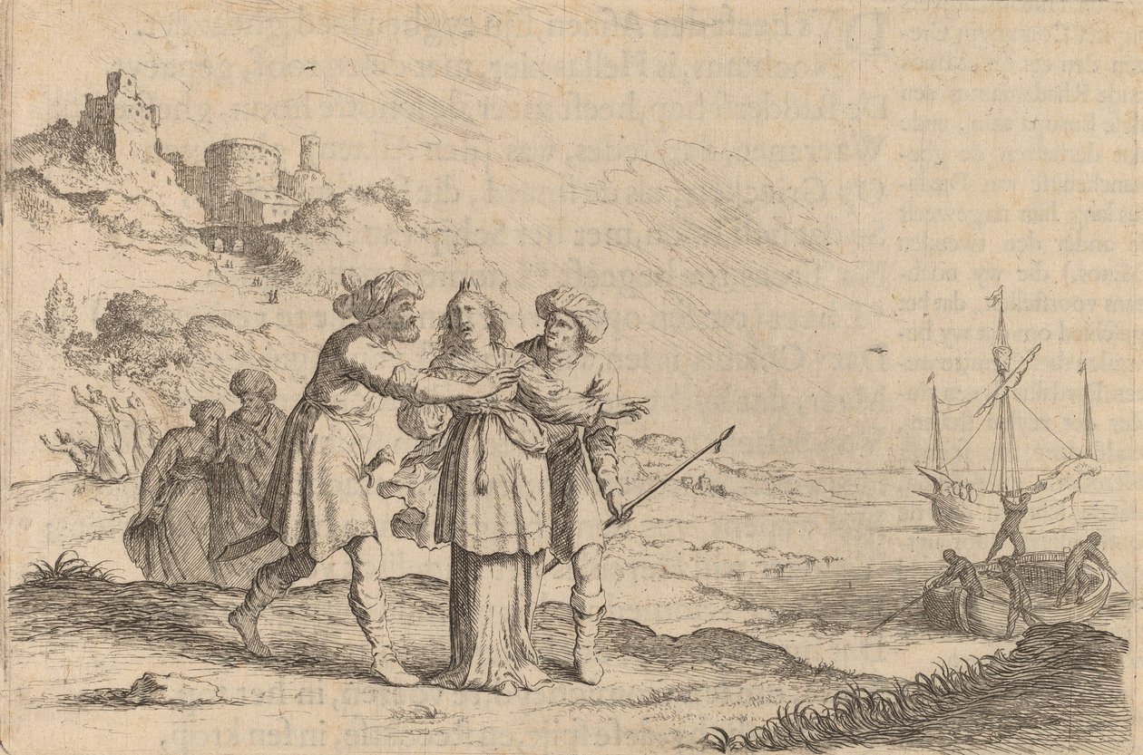 El rapto de Europa, 1634 de Willem Basse