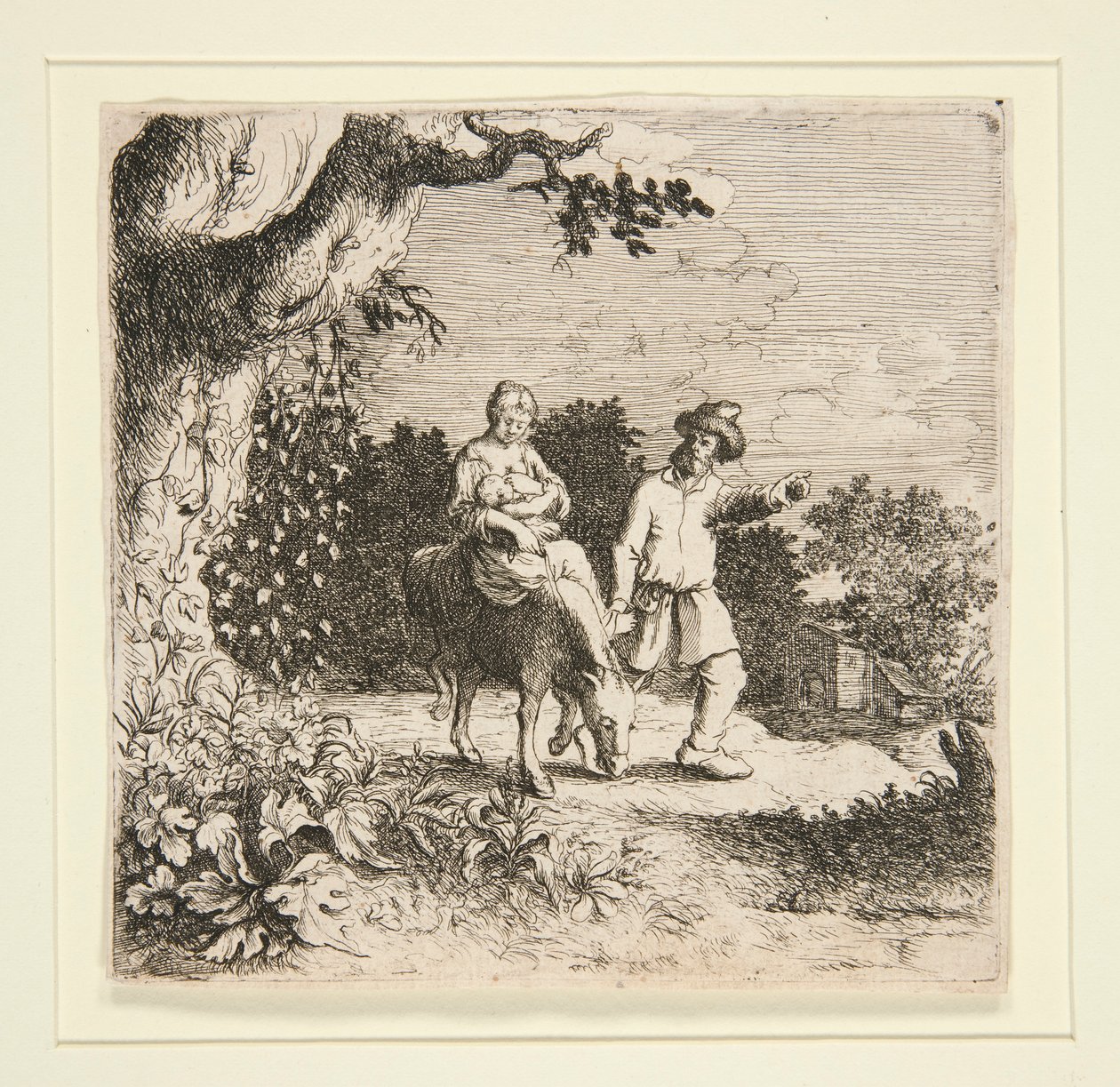 La huida a Egipto de Willem Basse