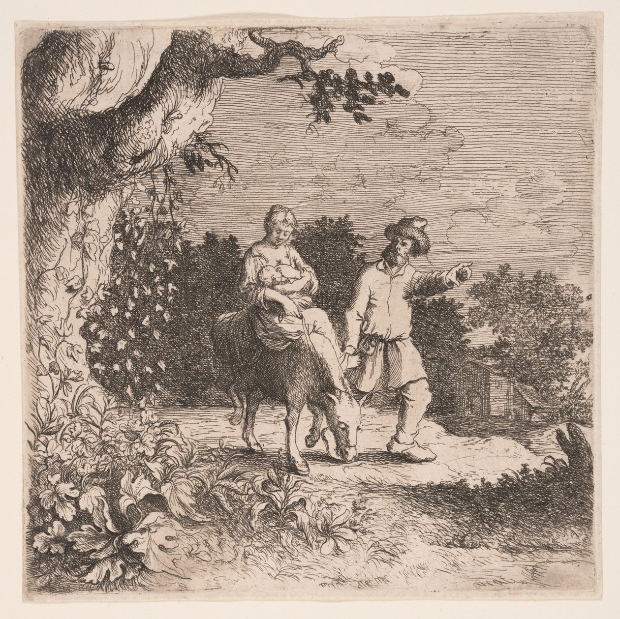 La huida a Egipto de Willem Basse