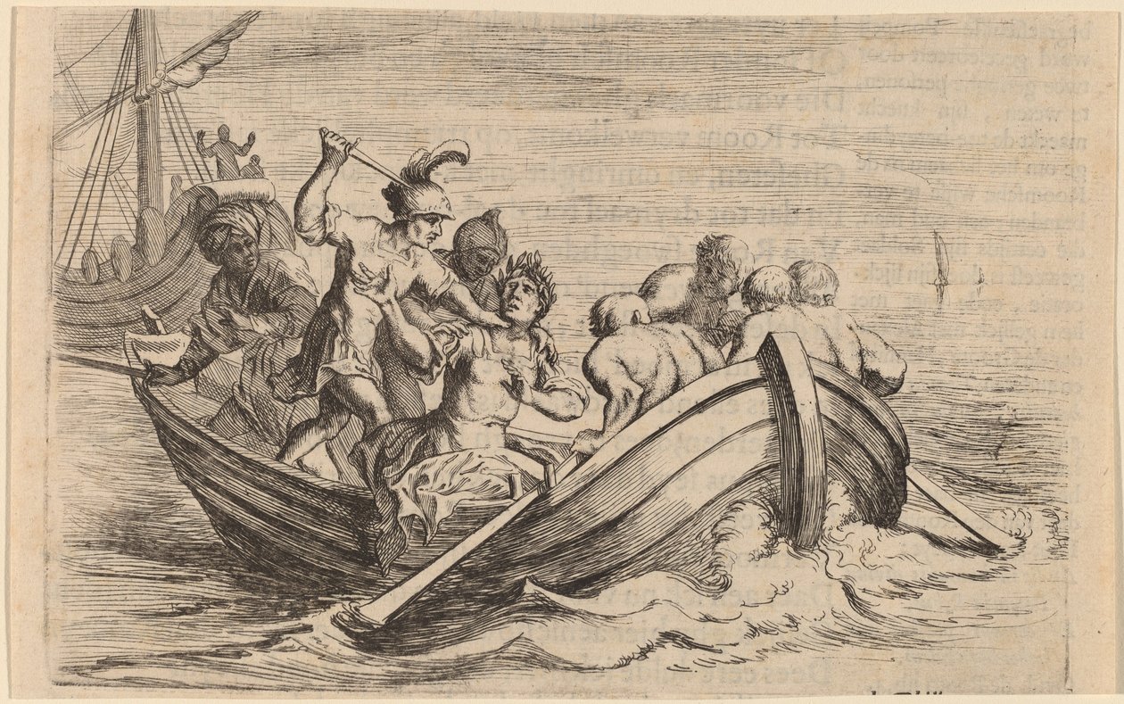 El apuñalamiento de Pompeyo de Willem Basse