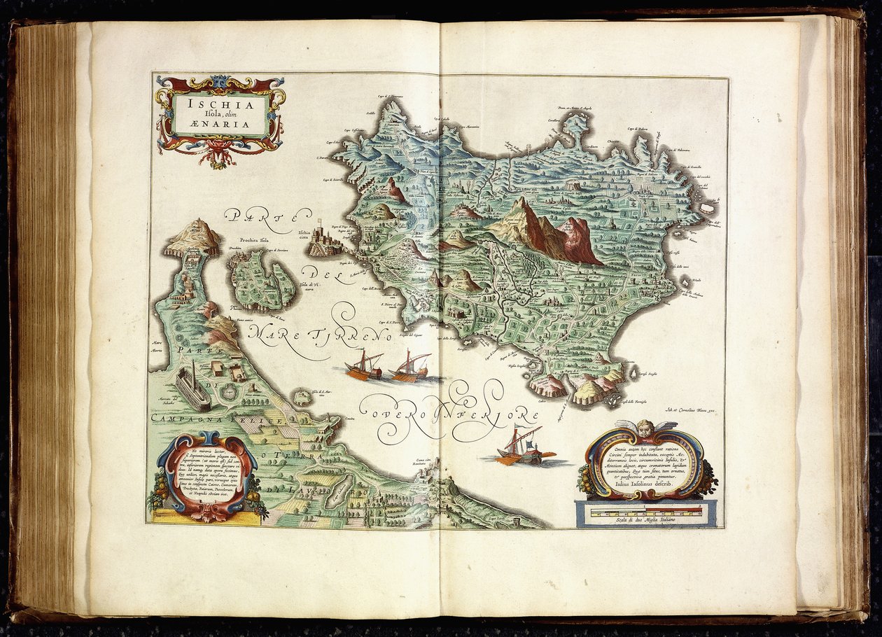 Ischia, 1642 de Willem Blaeu