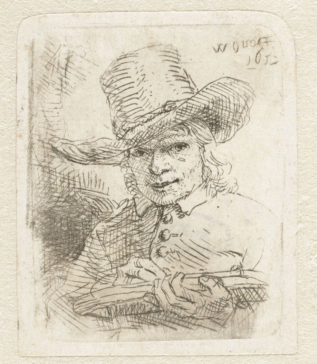 Auto retrato de Willem Drost