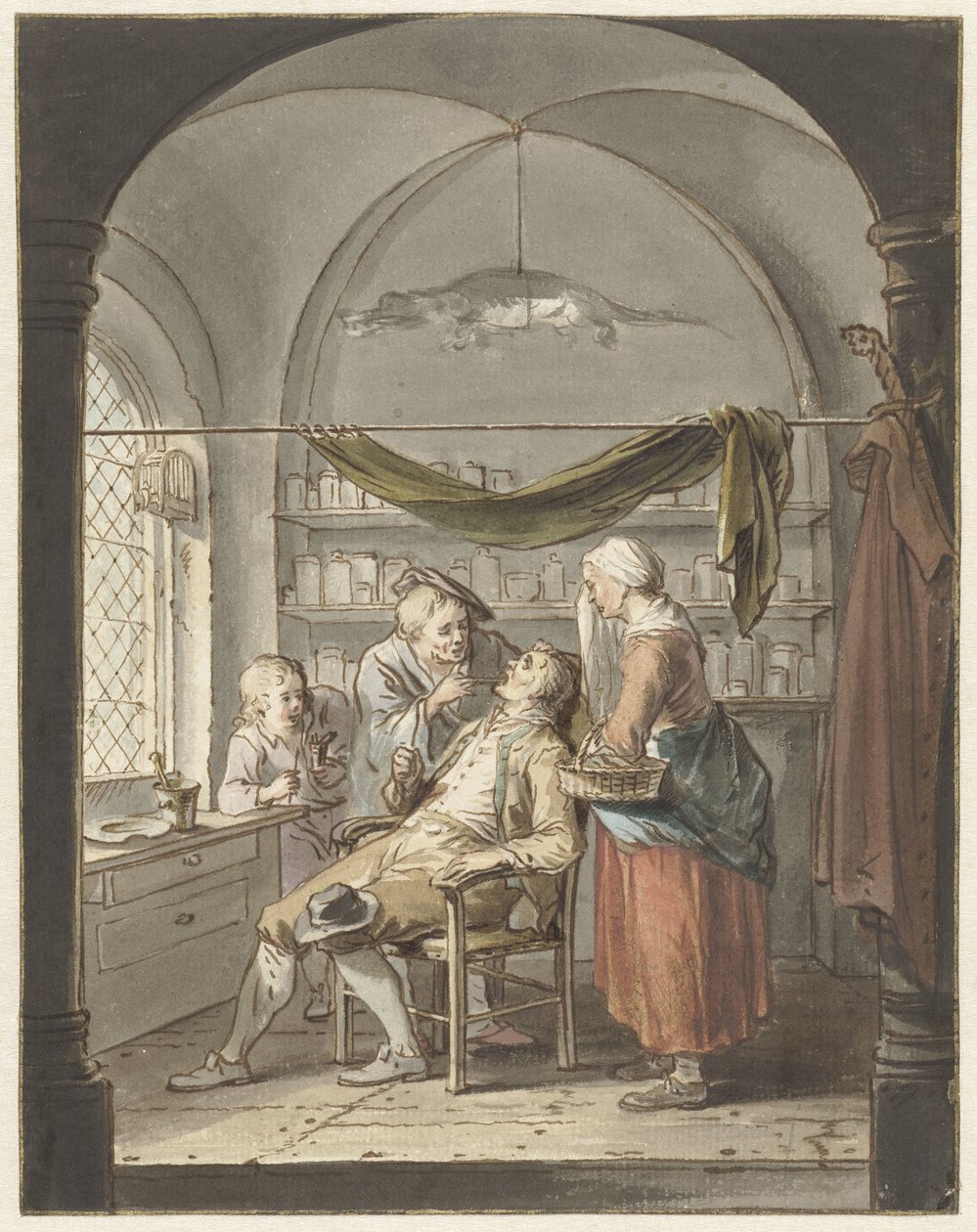 El maestro de los dientes de Willem Joseph Laquy