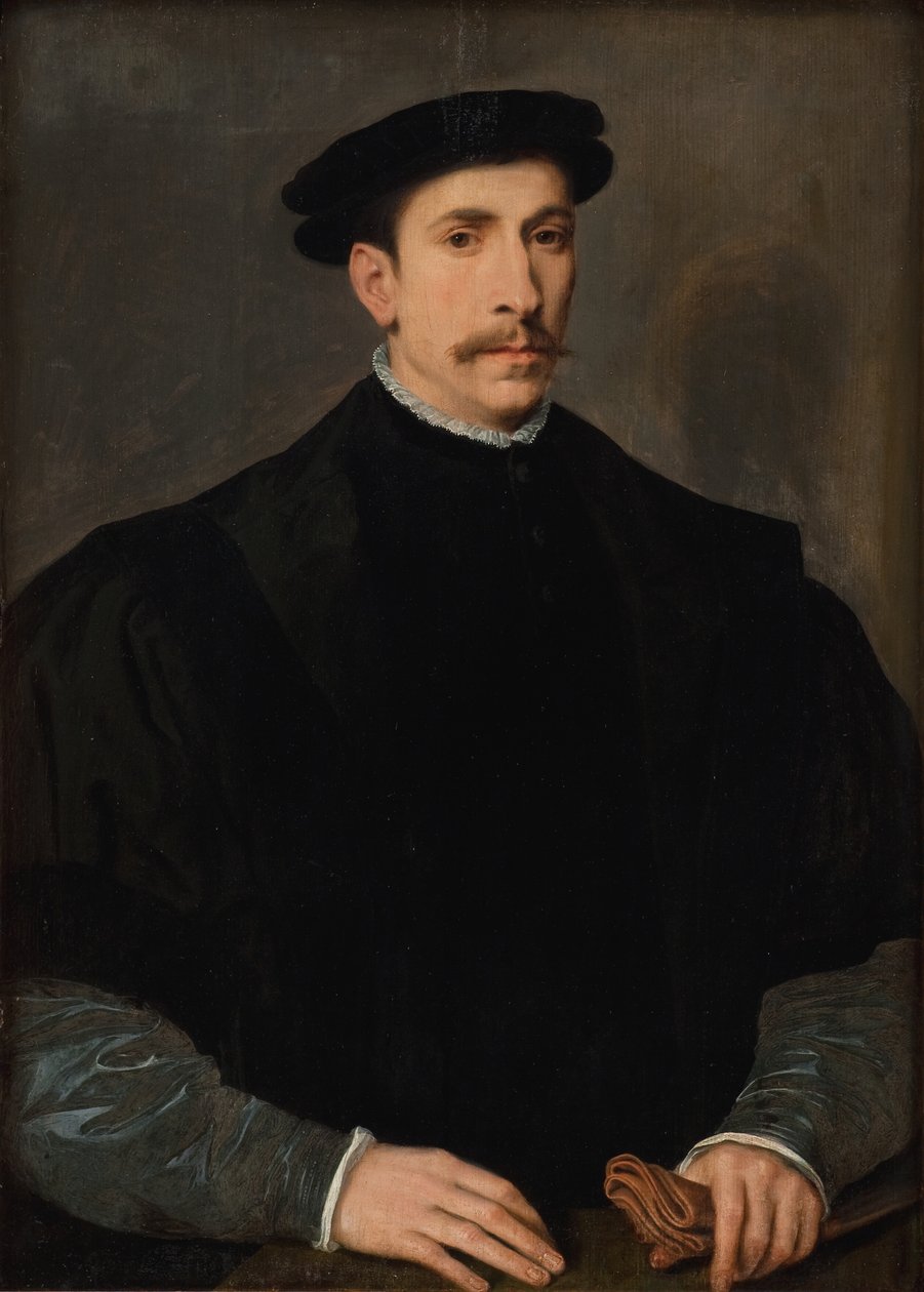 Retrato de un Hombre de Willem Key