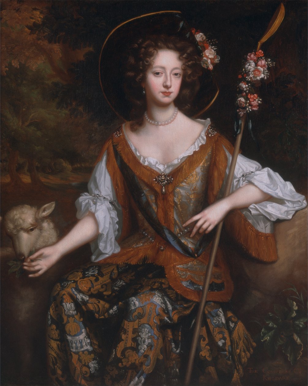 Elizabeth Jones, Condesa de Kildare de Willem Wissing