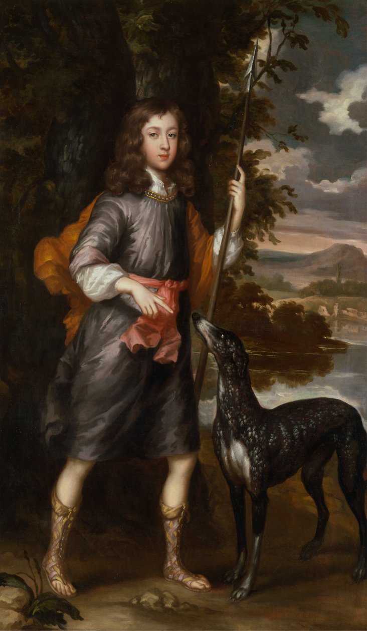 Retrato de un niño de Willem Wissing