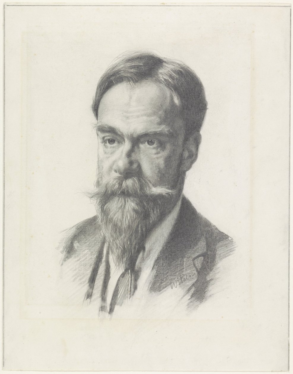 Retrato de Frans Coenen de Willem Arnoldus Witsen