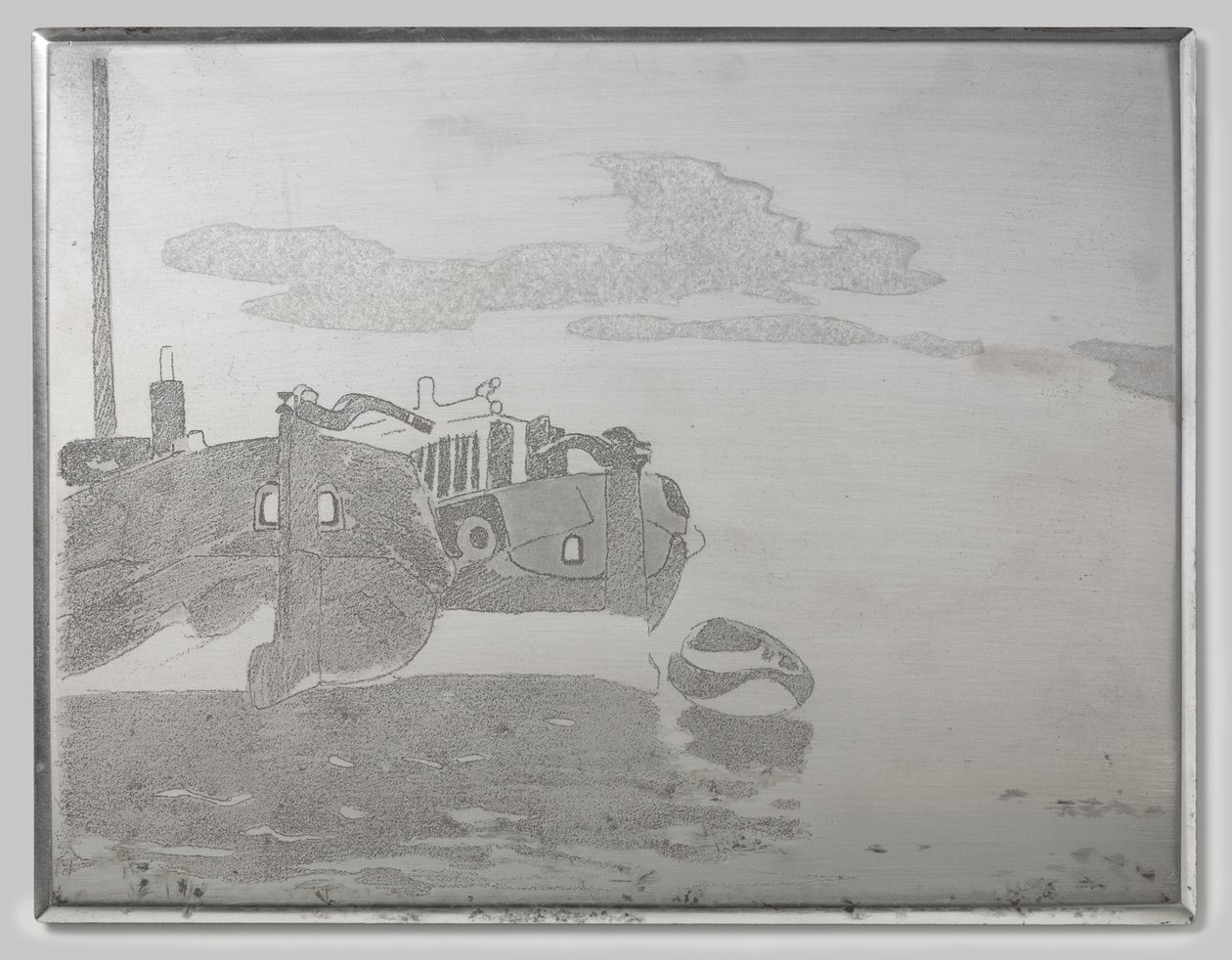 dos barcazas de Willem Arnoldus Witsen