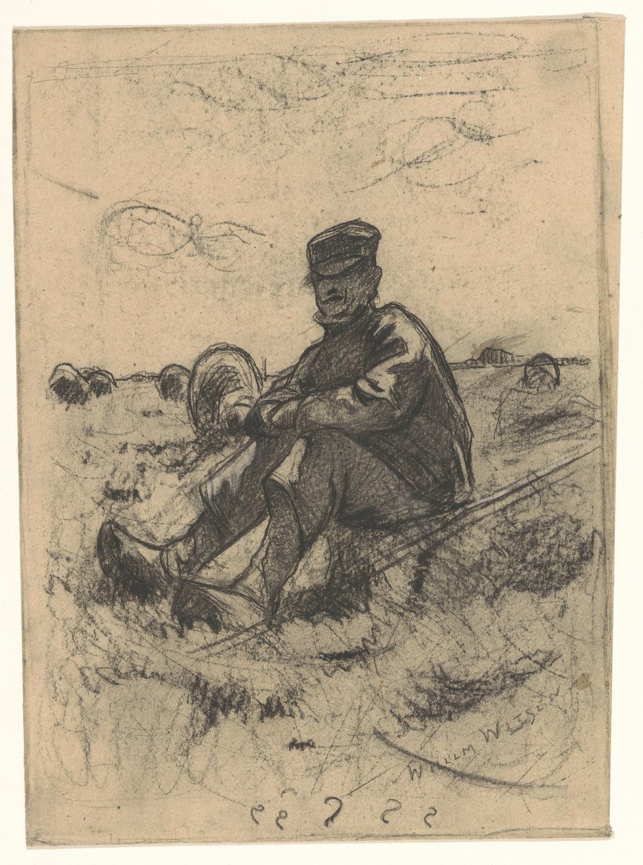 Pastor sentado de Willem Arnoldus Witsen