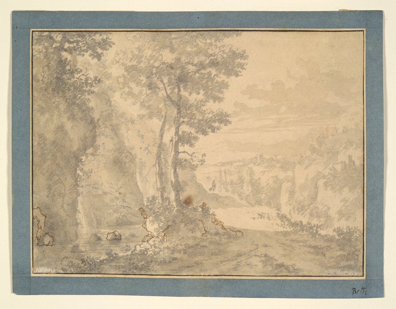 escena del bosque de Willem de Heusch