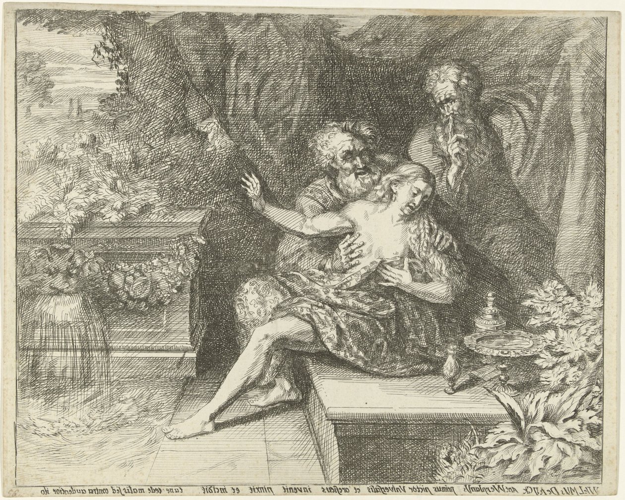 Susana y los ancianos de Willem de Ryck