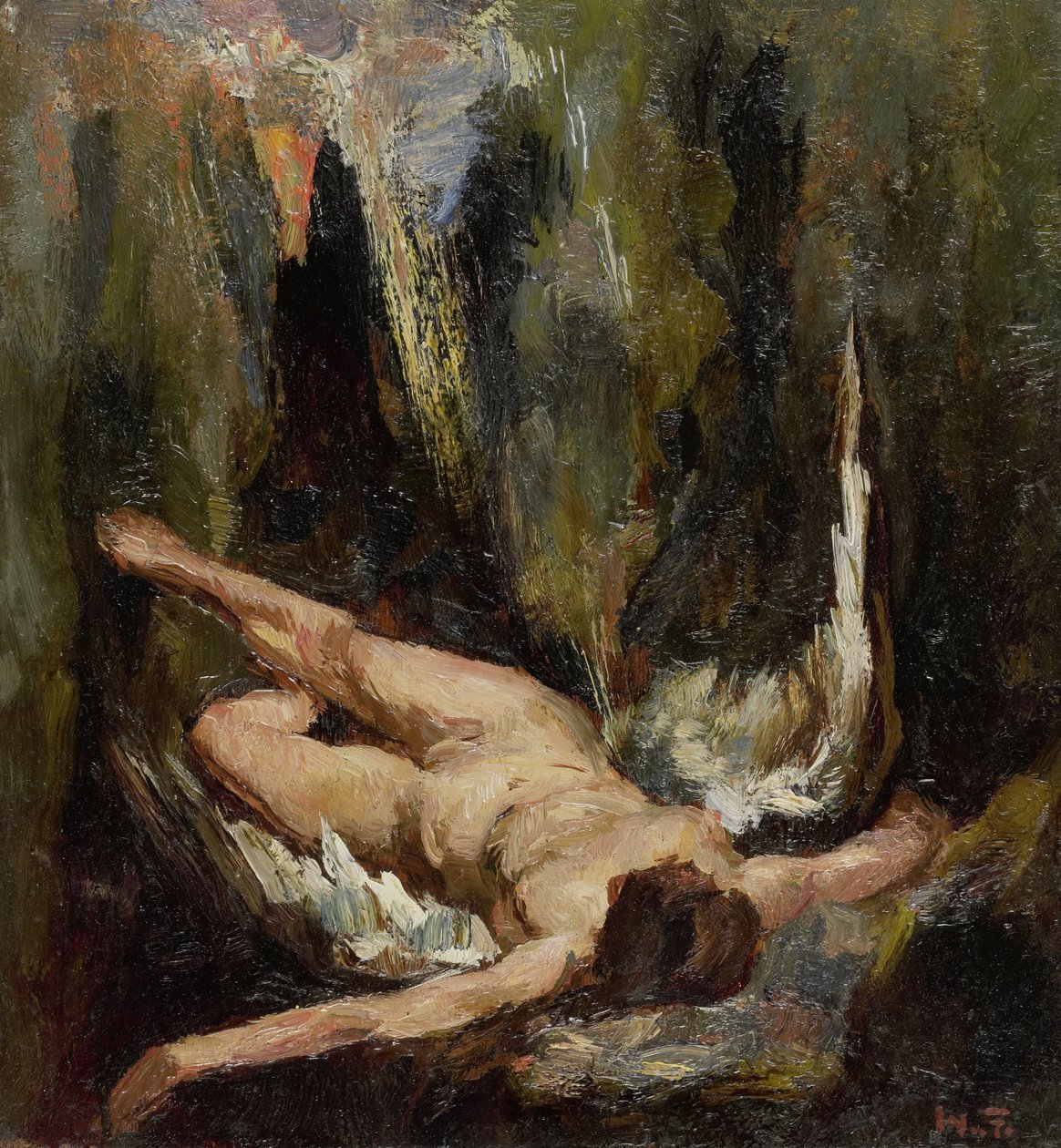 El ángel caído de Willem de Zwart