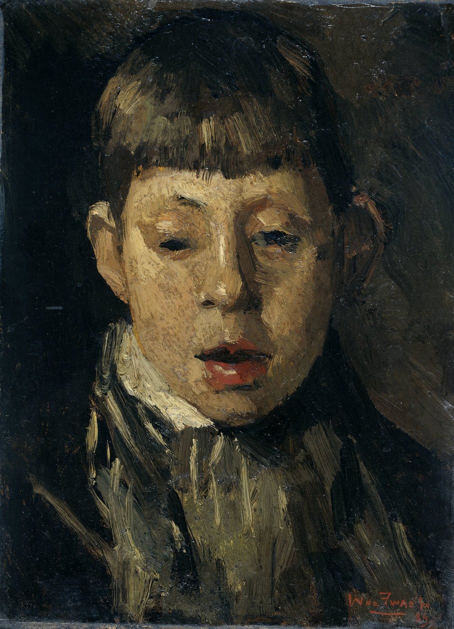 Cabeza de niño de Willem de Zwart
