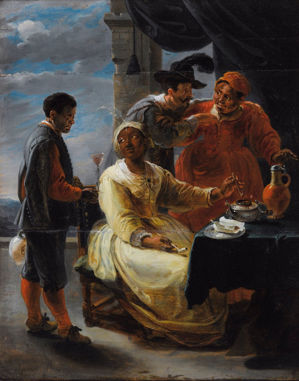 La Cata de Tabaco de Willem van Herp the Elder