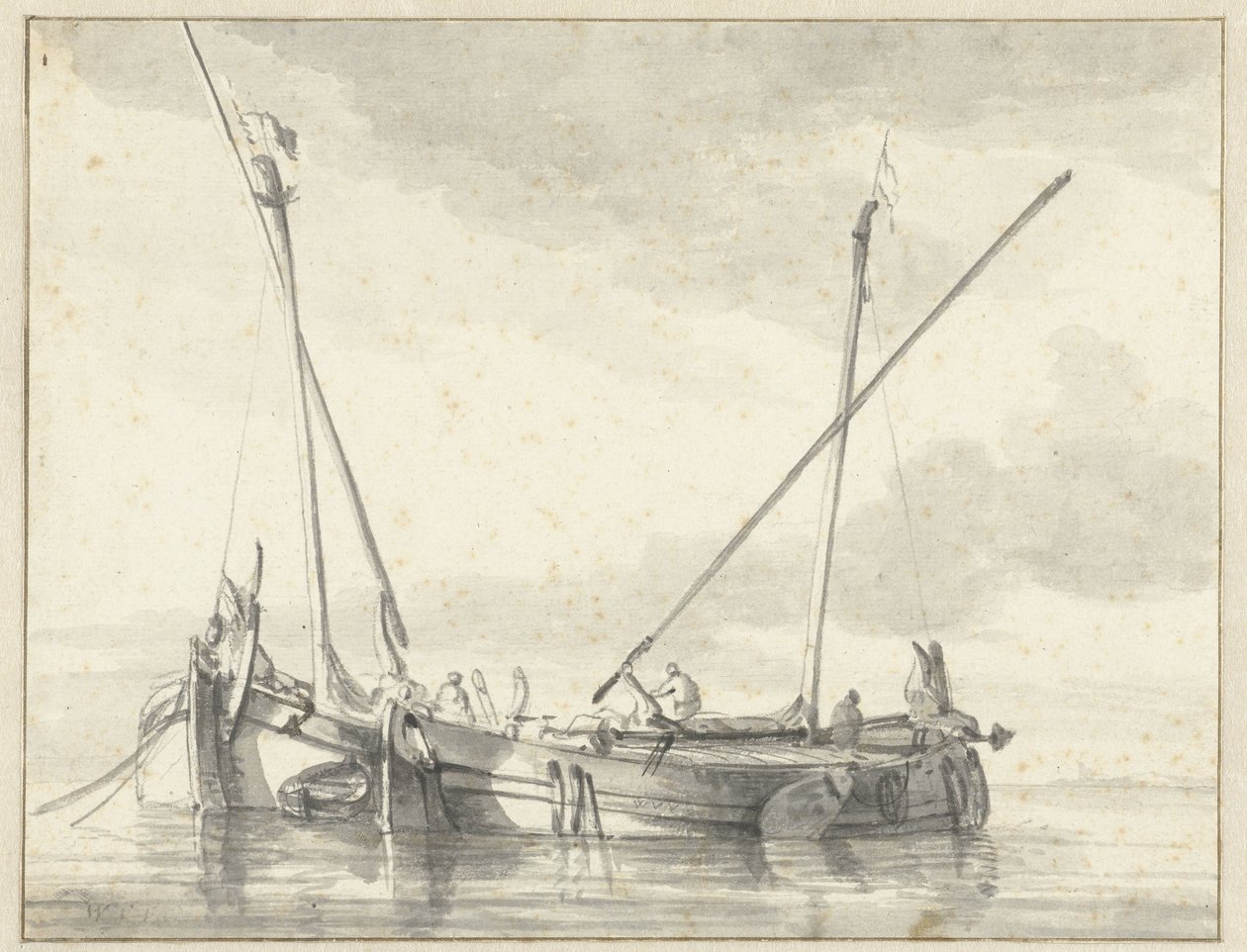 Dos pequeños buques de Willem van de Velde (II)