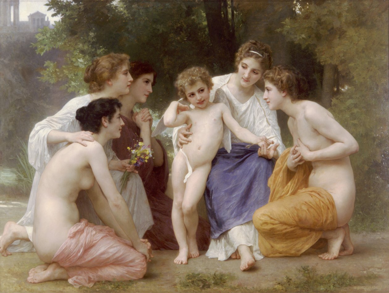 Admiración de William Adolphe Bouguereau