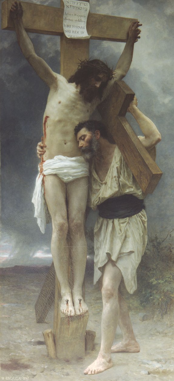 Compasión de William Adolphe Bouguereau