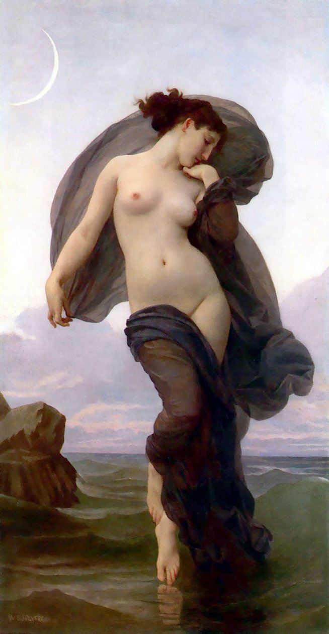 Estado de ánimo vespertino de William Adolphe Bouguereau