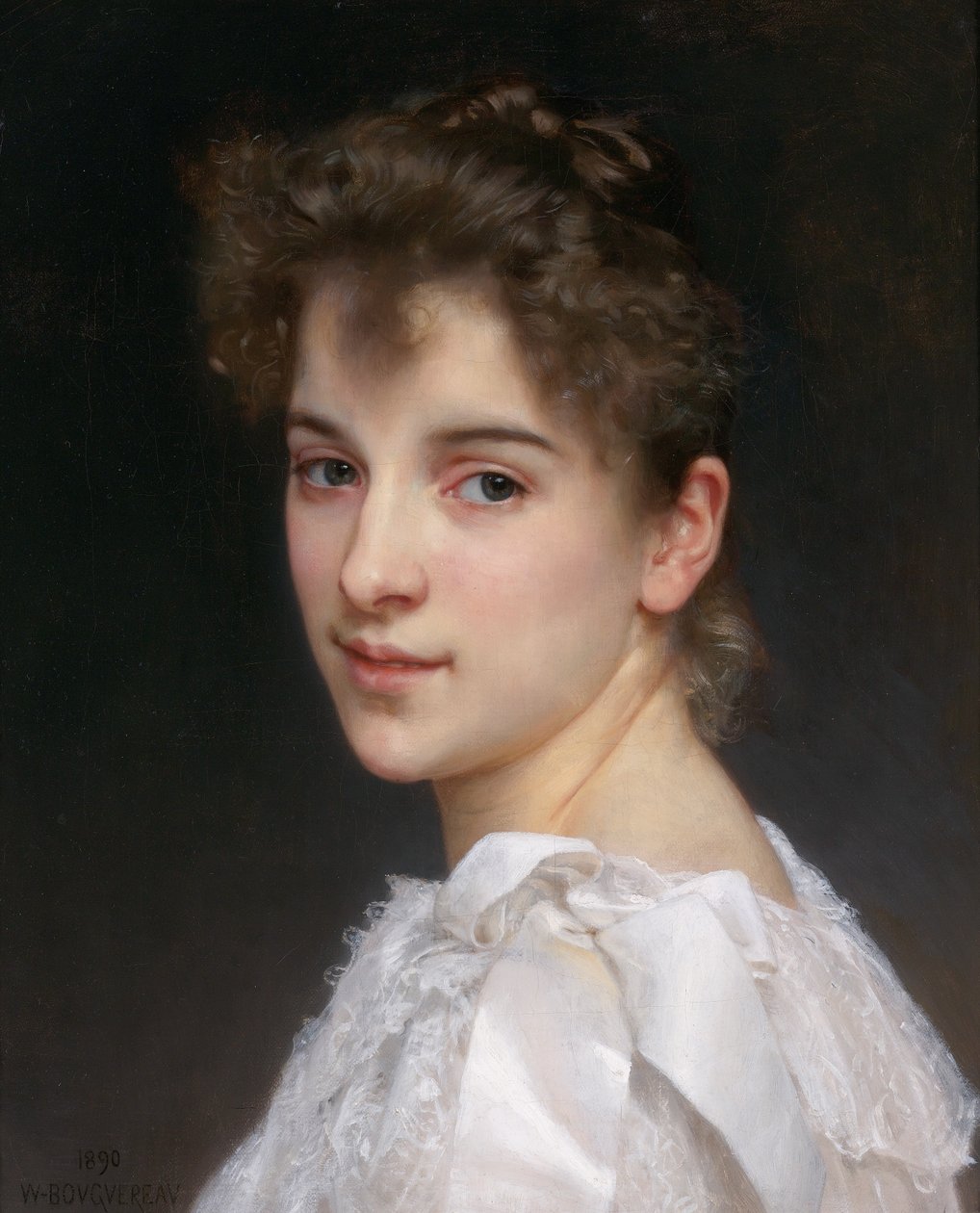 Gabrielle Cot de William Adolphe Bouguereau
