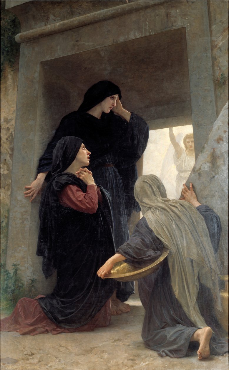 Las Santas Mujeres en el Sepulcro de William Adolphe Bouguereau