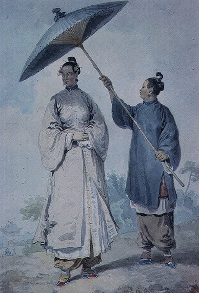 Dama china con asistente de William Alexander
