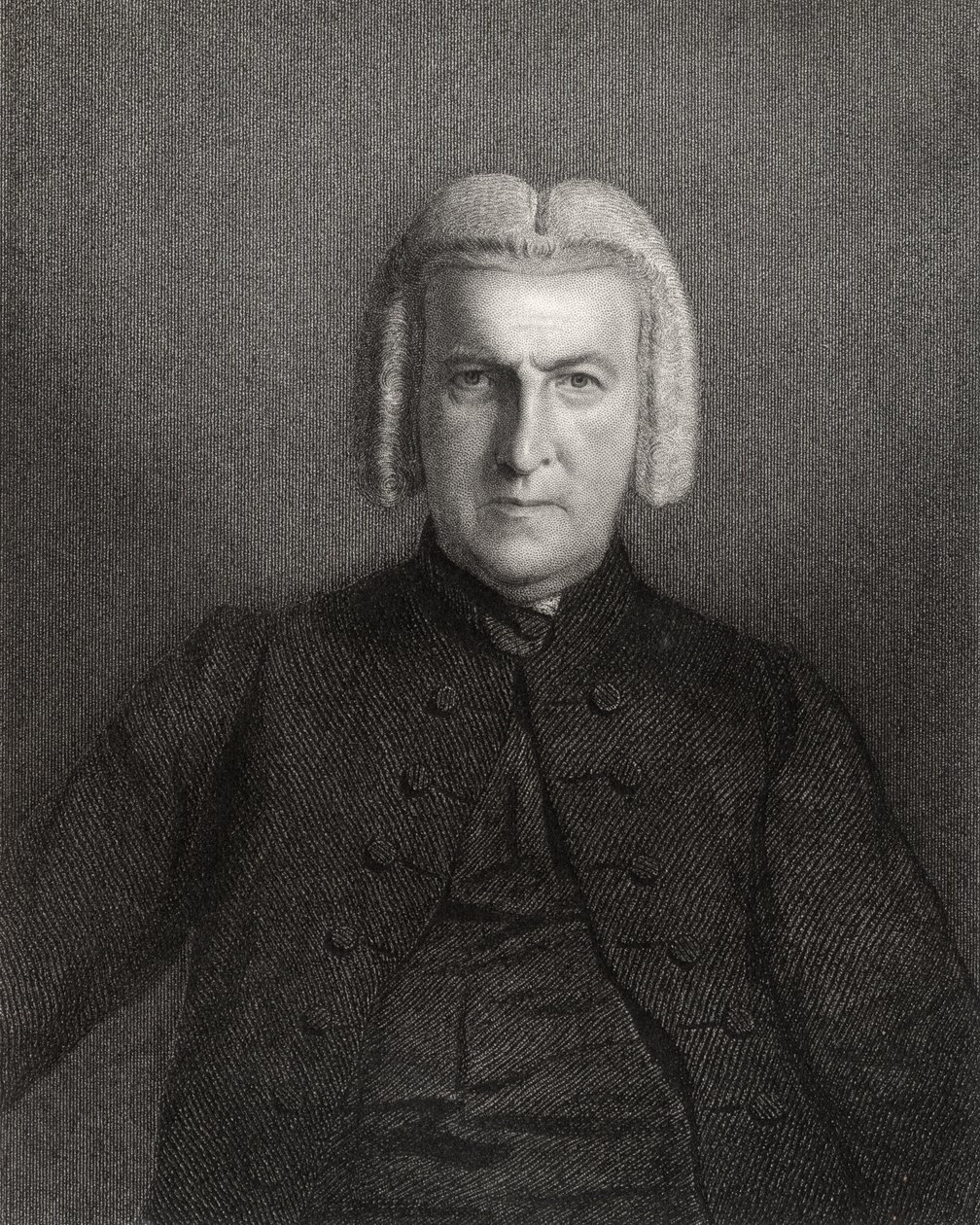 Rev. Shute Barrington, grabado por J. Cochran, de 