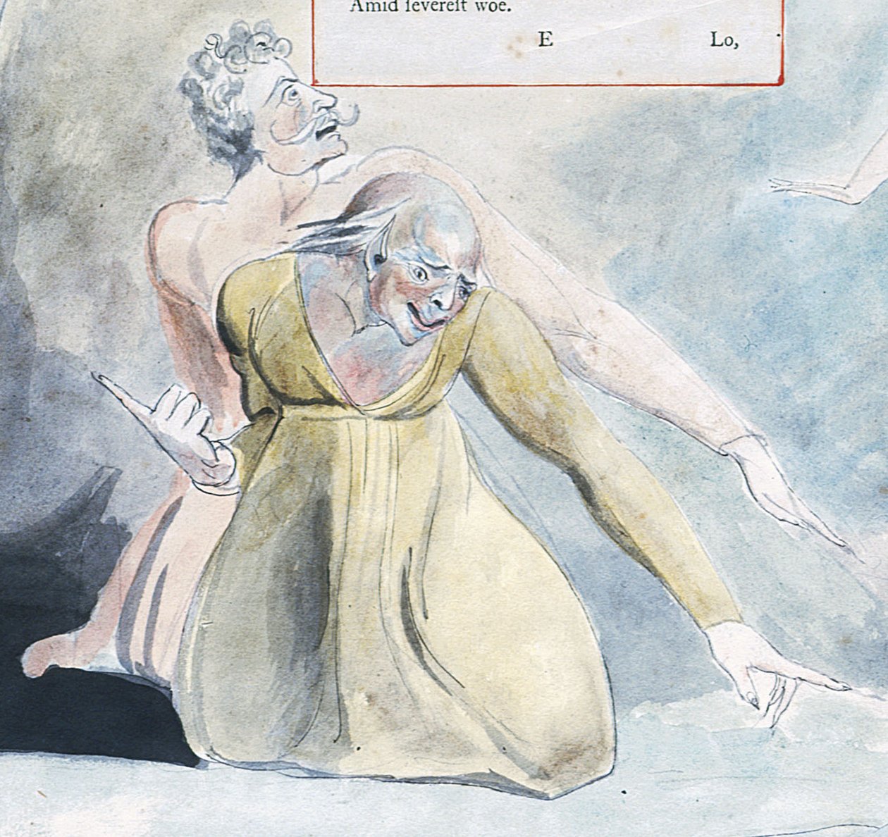 objeto 19 Butlin 335-19 (detalle) de William Blake
