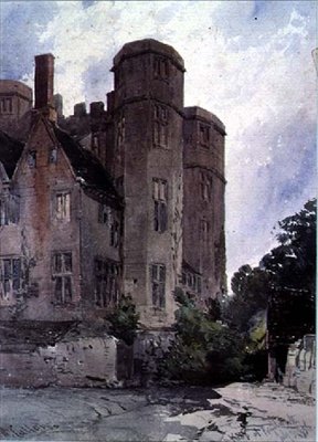 El Torreón en Kenilworth de William Callow