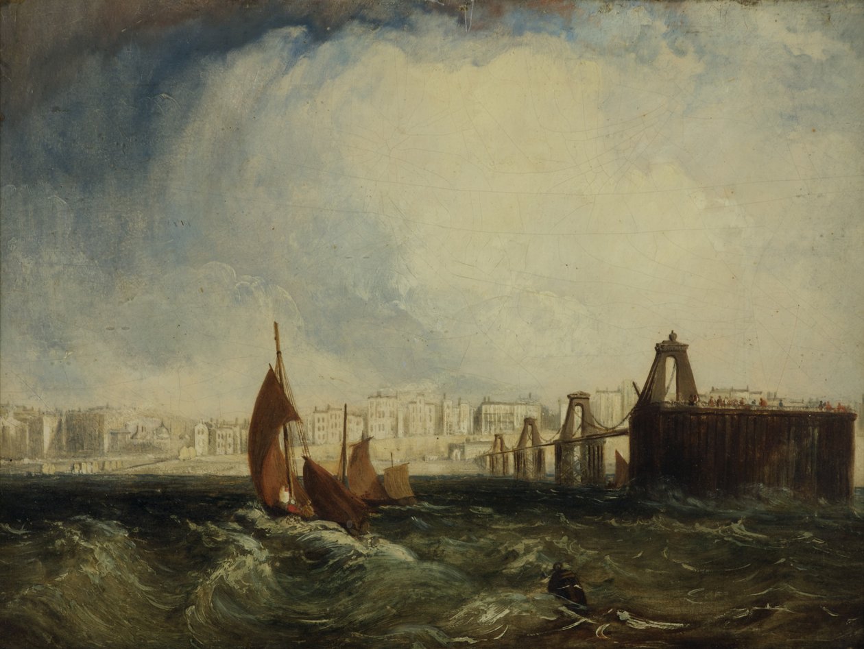Brighton desde el Mar de Clarkson Frederick Stanfield