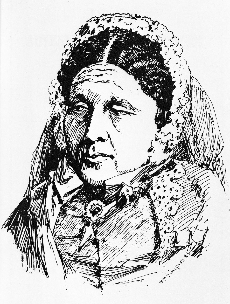 Retrato de Mary Seacole (1805-81) de William Crimea Simpson