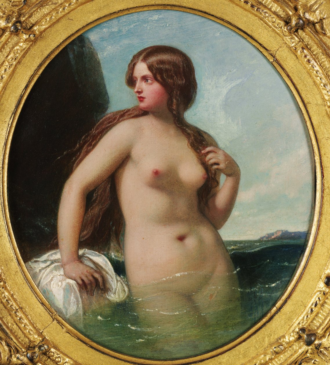 Una Nereida, 1856 de William Edward Frost