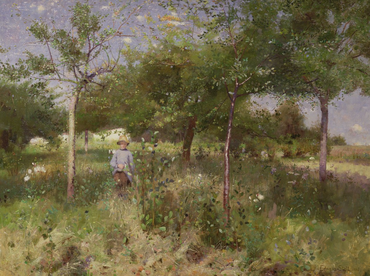 Las hierbas altas, 1883 de William Edward Stott