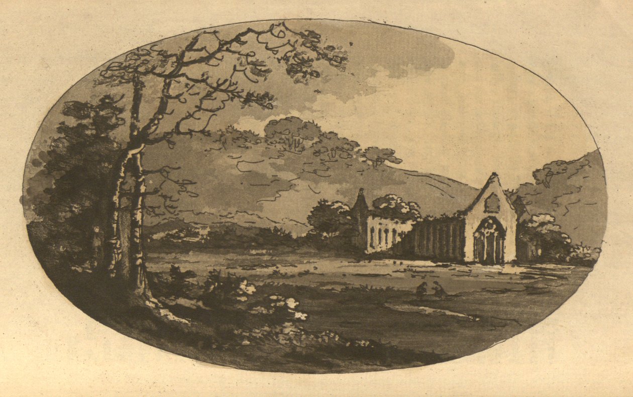 Abadía de Tintern de William Gilpin