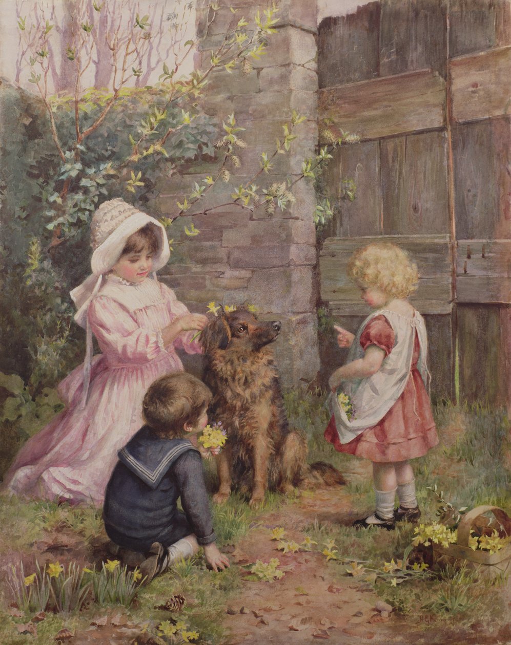 El cumpleaños del collie de William Gunning King
