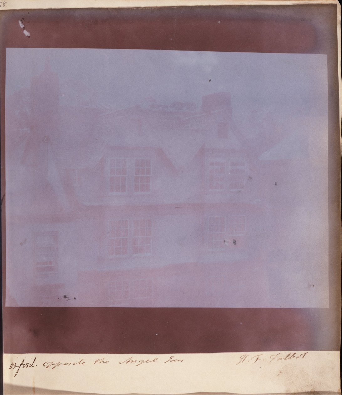(Oxford, frente al Angel Inn) de William Henry Fox Talbot