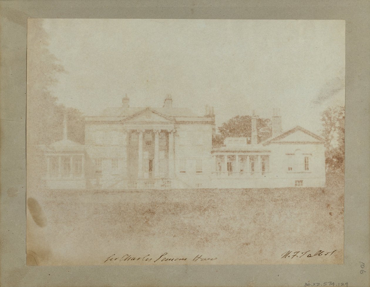 Casa Carclew, cerca de Truro, Cornualles de William Henry Fox Talbot