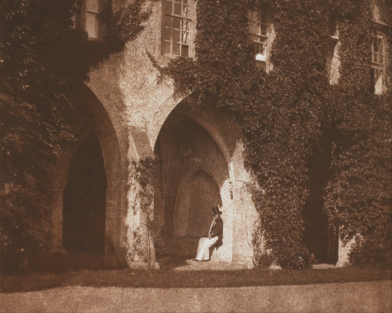 Claustros de la Abadía de Lacock de William Henry Fox Talbot