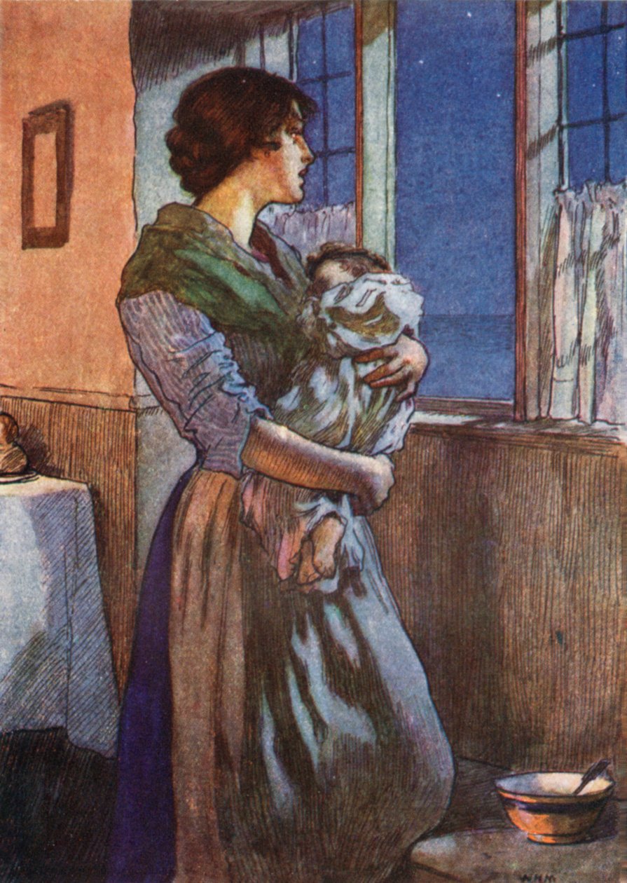 Dulce y bajo de after William Henry Margetson