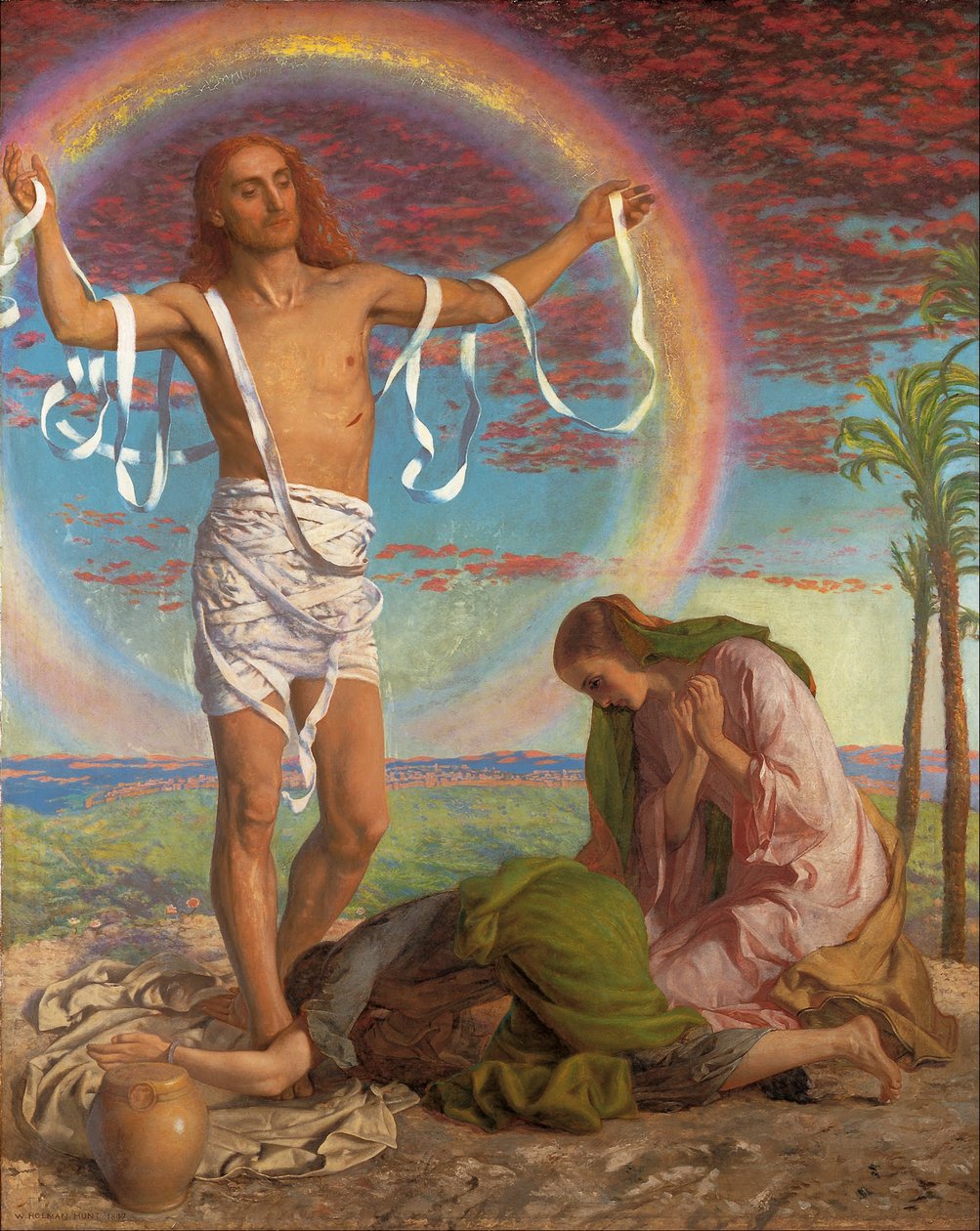 Cristo y las dos Marías de William Holman Hunt