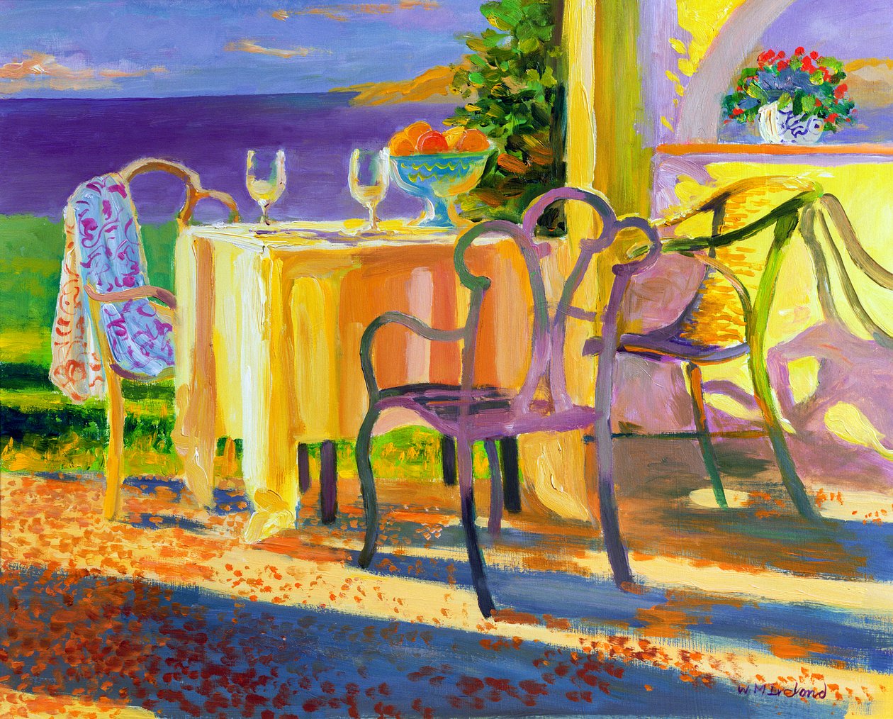 Tarde en el Mediterráneo de William Ireland