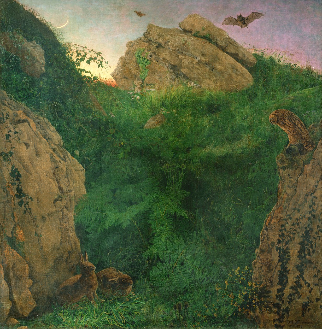 Crepúsculo de William J. Webbe or Webb