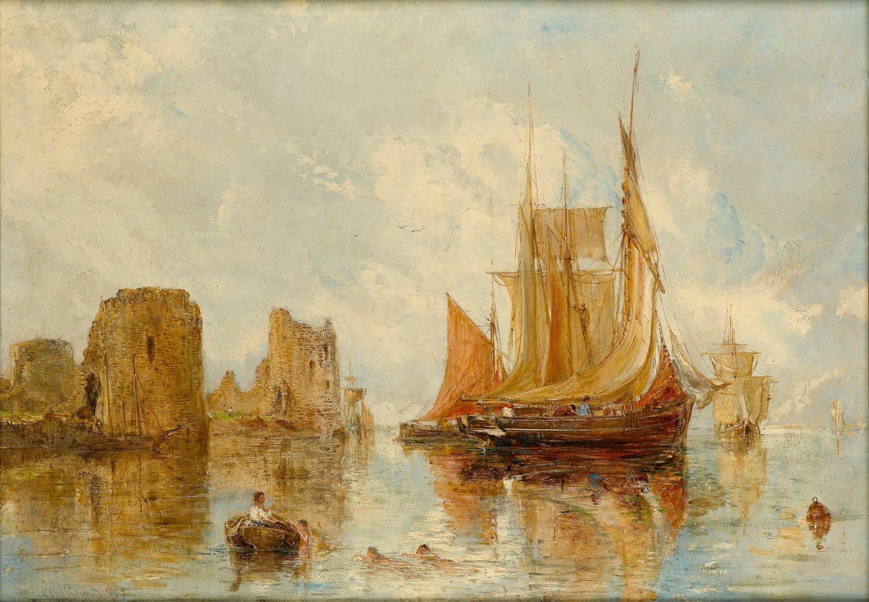 Castillo de Flint, 1887 de William Joseph J.C. Bond